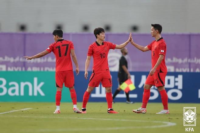 [서울=뉴시스] 한국 남자 축구 대표팀의 미드필더 이재성. (사진=대한축구협회 제공) *재판매 및 DB 금지