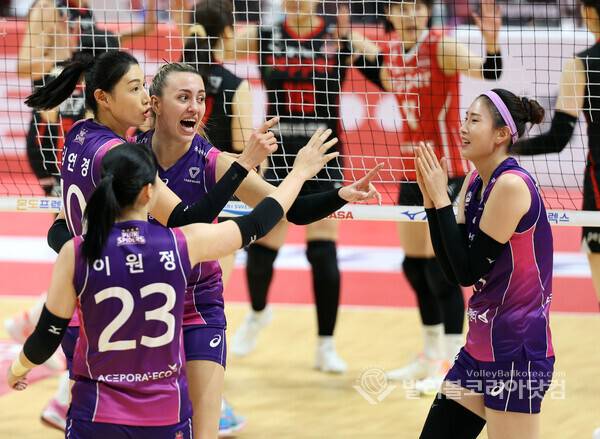 흥국생명 김연경-옐레나-김수지