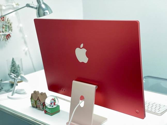 애플 아이맥 신제품./사진=백유진 기자 byj@