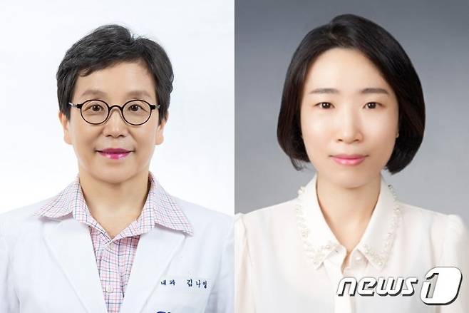 김나영 분당서울대병원 소화기 내과 교수와 송진희 연구교수(왼쪽부터)/(분당서울대병원 제공)