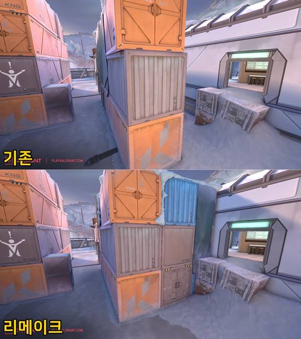 - 미드 연결부 지역은 양갈래 길에서 단일화됐다&nbsp;