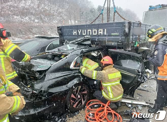 사고 현장 모습.(경기도소방재난본부 제공)