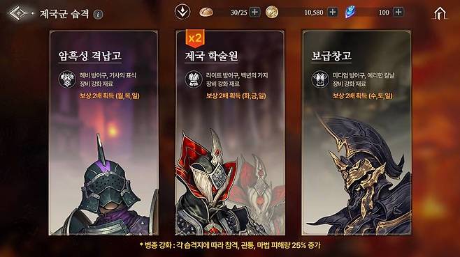 제국군 습격