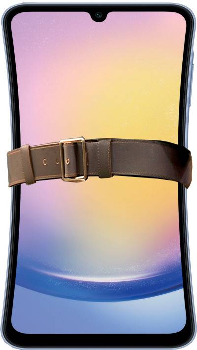 삼성전자가 지난 5일 출시한 44만9900원짜리 스마트폰 ‘갤럭시 A25 5G’의 그래픽 이미지.