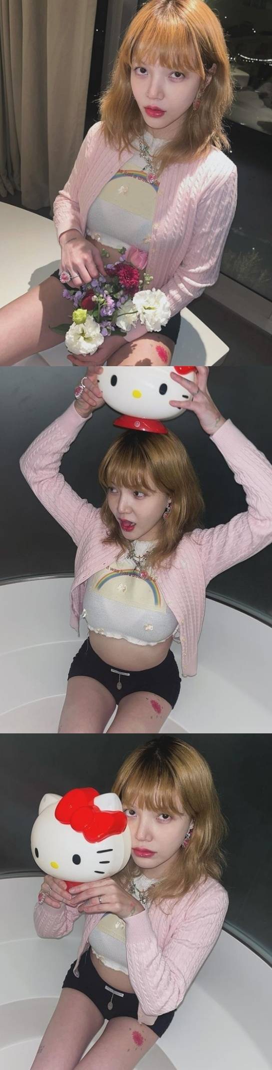 그룹 AOA 출신 신지민. (신지민 소셜네트워크서비스)