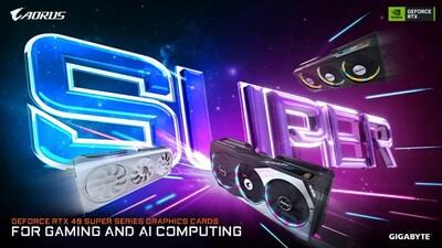 GIGABYTE Launches GeForce RTX 40 SUPER series graphics cards  for a comprehensive AI operating platform