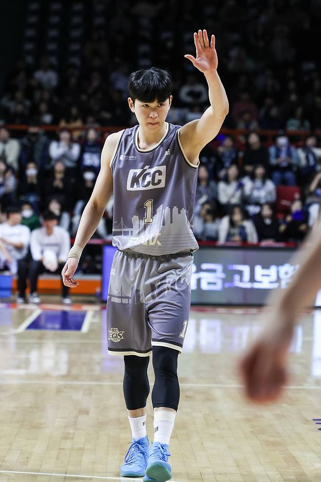 KCC가 기대하고 있는 가드 이호현. 사진 | KBL