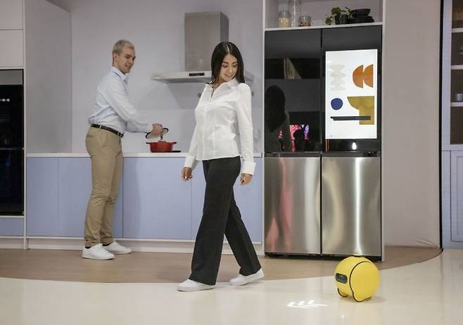 삼성전자가 CES 2024에서 깜짝 공개한 '볼리' 모습 / [사진제공=삼성전자]