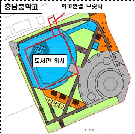 어린이·청소년 도서관 설립 위치도. 사진=동구 제공