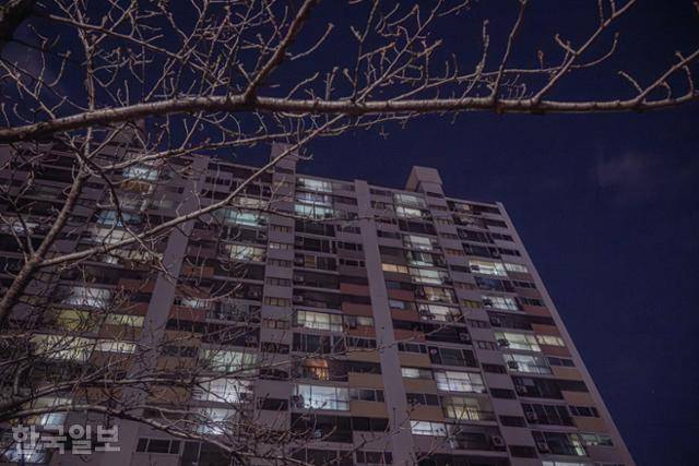 김선희씨 모녀가 살던 아파트의 지난해 12월 19일 모습. 광주=하상윤 기자