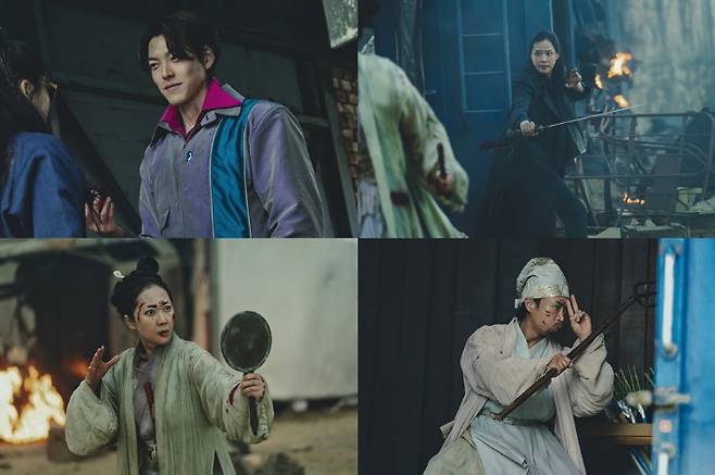 영화 '외계+인' 2부 스틸컷. CJ ENM 제공
