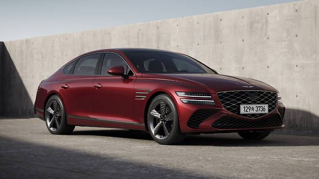 사진 : 제네시스 신형 G80 스포츠 패키지