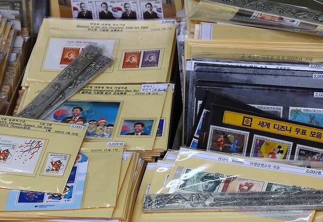 학생들의 큰 취미 중 하나였던 우표 수집