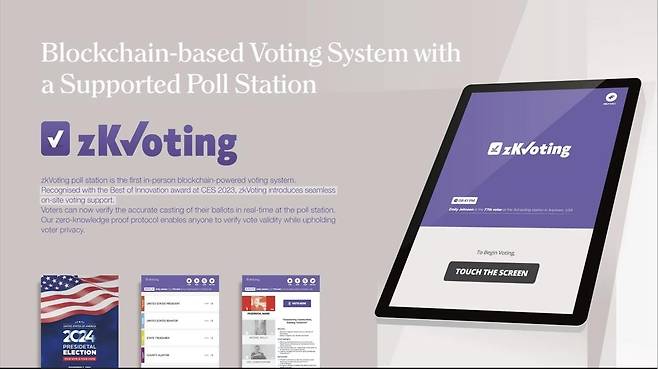 CES 2024에서 최고혁신상을 받은 'ZK 폴스테이션' [지크립토 제공. 재판매 및 DB 금지]