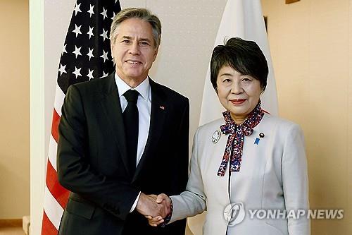 미일 외교장관 [AFP=연합뉴스 자료사진]