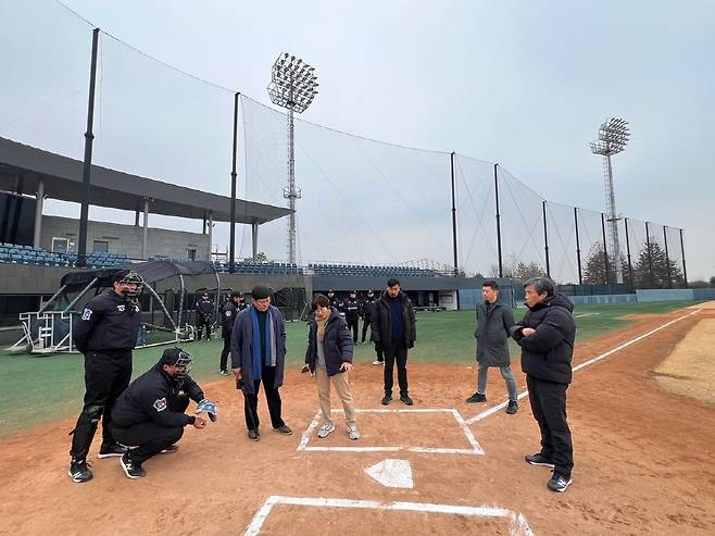 KBO 심판위원회 동계훈련. 사진제공=KBO