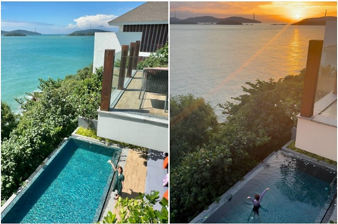 에덴 리트리트 빌라 프라이빗 풀.  /사진= 강예신 여행+ 기자