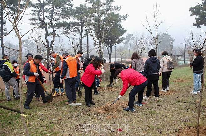 인천 중구 3000만 그루 나무심기 우수기관 선정