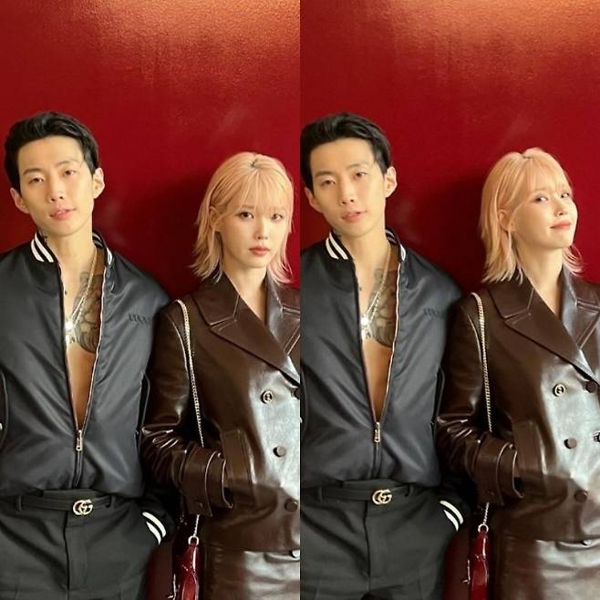 사진=박재범(왼쪽) 아이유/아이유 소셜미디어 캡처