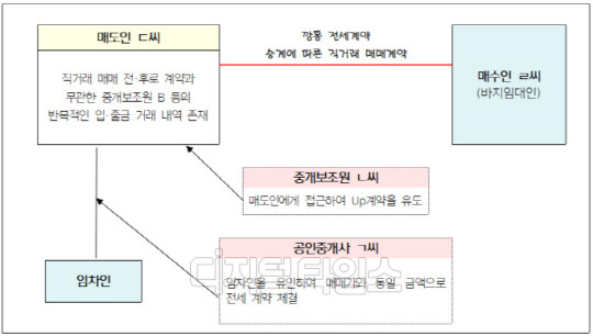 깡통전세 적발건. 자료 국토부