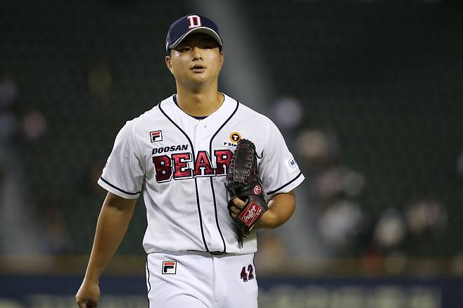 ▲ 전다민에게 먼저 호주 시드니 스프링캠프 합류 소식을 알려준 친구 최지강 ⓒ 두산 베어스