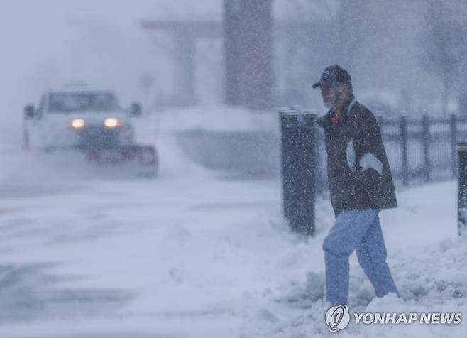 미국 덮친 '북극 한파' [UPI=연합뉴스. 재판매 및 DB 금지]