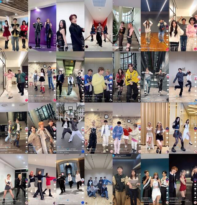 짧게는 10여 초에서 길어도 웬만해선 1분을 넘지 않는 댄스 챌린지는 최근 몇년 사이 세계적인 트렌드가 된 숏폼(짧은 길이의 영상 콘텐츠)의 성장과 맞물려 문화 현상을 논할 때 빼놓을 수 없는 카테고리가 됐다. 음악 업계도 이를 적극 수용했다. /댄스 챌린지 영상 캡처