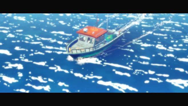 ‘2개의 기억' 편’은 섬으로 향하면서 시작한다.