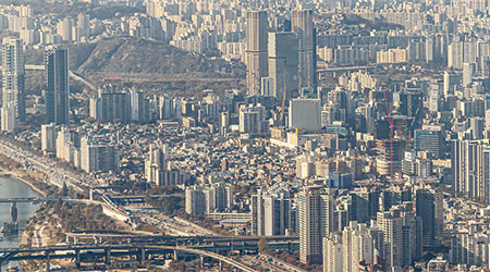 서울 광진구 자양4동 전경. (윤관식 기자)