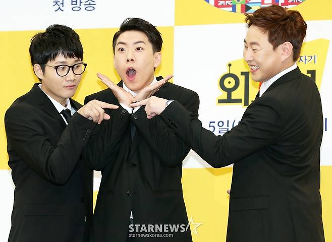 이용진(왼쪽부터), 양세찬, 이진호 /사진=스타뉴스