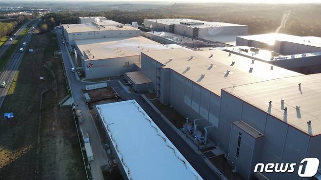 SK온 미국 조지아주 공장 전경.(SK온 제공) ⓒ News1