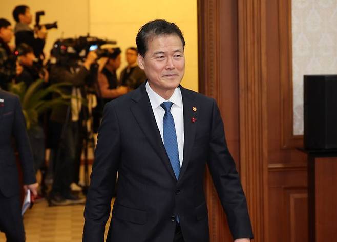 김영호 통일부 장관 ⓒ뉴시스