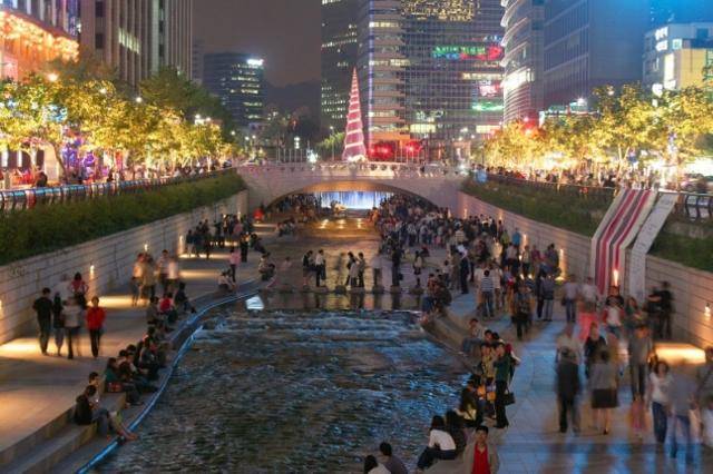 서울 청계천 모습. 서울시 제공