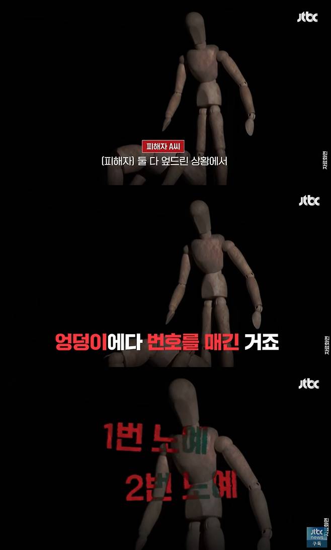 (서울=뉴스1) 김학진 기자 = 미성년자들을 포함해 여성 10여 명을 상대로 200여 차례 성착취 동영상을 불법 촬영한 뒤 인터넷에 유포한 유명 쇼핑몰 사장의 만행이 드러났다. JTBC 갈무리