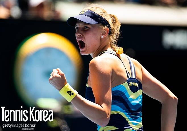 생애 첫 호주오픈 8강에 오른 야스트렘스카