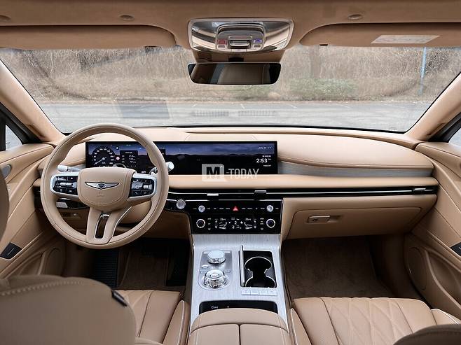 사진 : 제네시스 G80 페이스리프트 실내