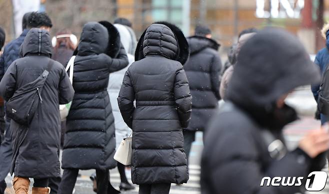 두터운 옷을 입은 시민들이 발걸음을 재촉하고 있다. (사진은 기사 내용과 무관함) / 뉴스1 ⓒ News1