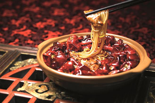 시추안하우스 소고기 마라탕. [매경DB]