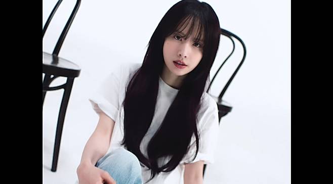 (사진=우주소녀 설아 ‘Without U’ 뮤직비디오 캡처)