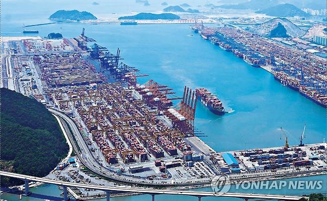 부산항 신항 [부산항만공사 제공]
