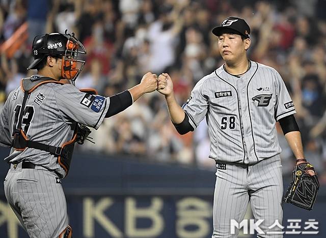 올해에도 박상원이 마무리 투수 역할을 잘 수행한다면 한화는 큰 힘을 얻게된다. 사진=천정환 기자