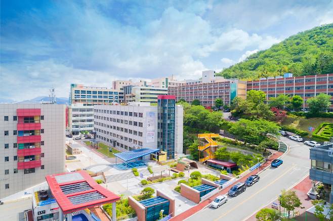 동의과학대학교 전경. 동의과학대학교 제공