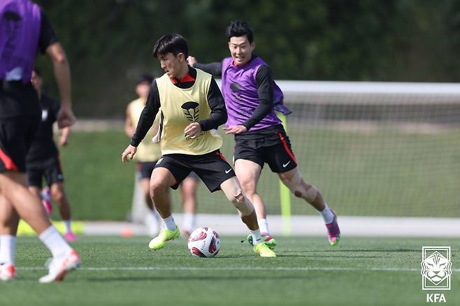 황인범(남자 축구대표팀). 대한축구협회 제공