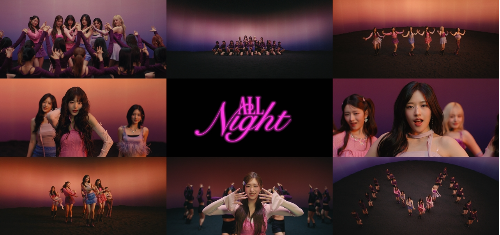 아이브 ‘All Night’ 퍼포먼스가 공개됐다.사진=스타쉽 엔터테인먼트 제공