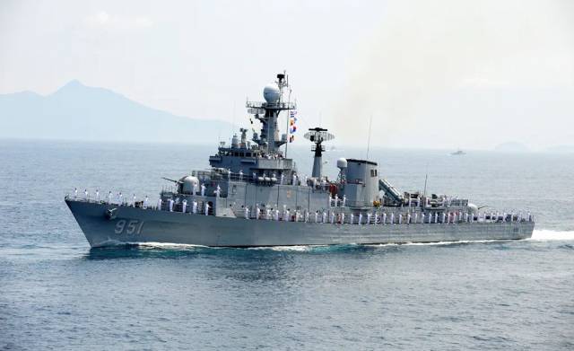 초도함 울산(FF 951). 사진 제공=해군