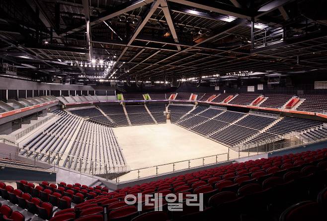대한민국 1호 아레나 인천 영종도 ‘인스파이어 아레나’ 내부 공연장 전경. (사진=인스파이어 엔터테인먼트 리조트)