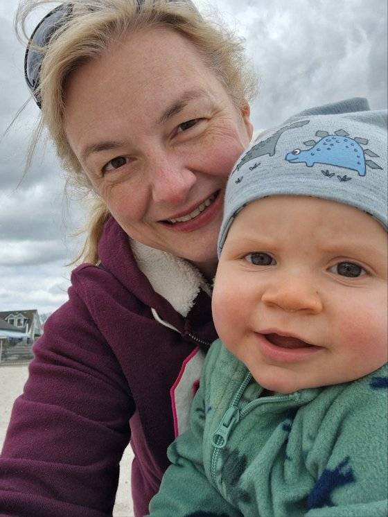 미르야와 아들 율리안. 사진 미르야 제공