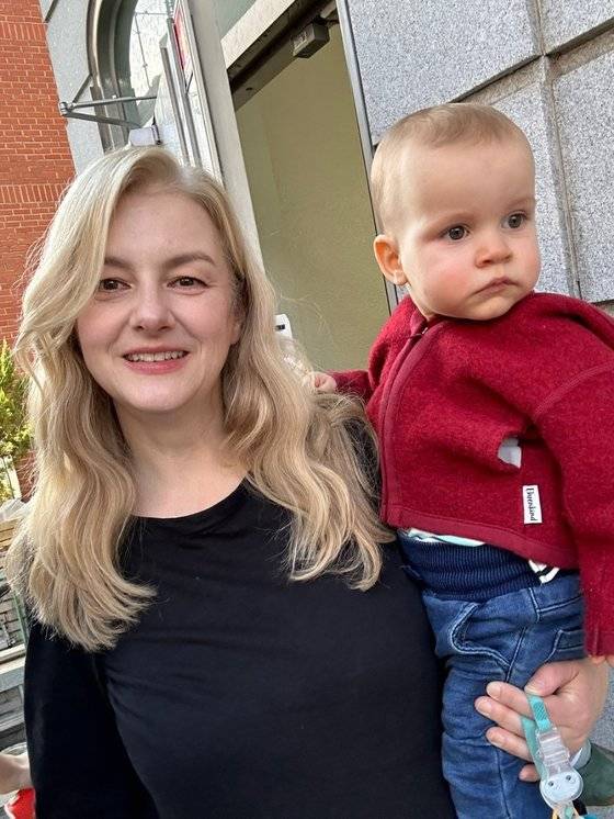 미르야와 아들 율리안. 사진 미르야 제공