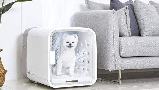 쿠쿠의 넬로 펫드라이룸. 사진 쿠쿠