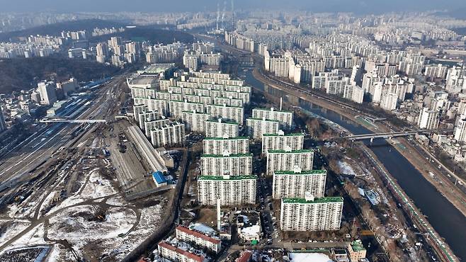 노원구 미미삼(미성, 미륭, 삼호) 아파트 스케치./ 한국경제신문